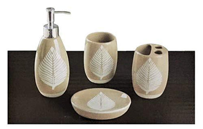 Soap Dish Lotion Dispenser Toothbrush Holder Tumbler