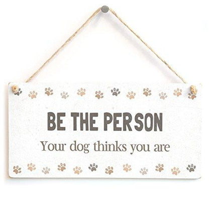 Cute Dog Sign Home Accessory Gift Sign