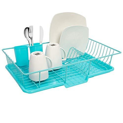 Home Collection Dish Rack Drainer 3 Piece Set