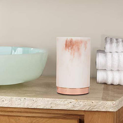 Misty Copper Collection Tumbler Resin and Metal
