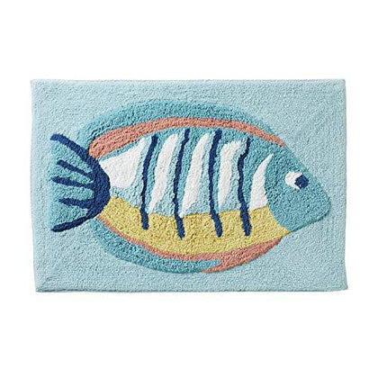 Ocean Watercolor Rug Multicolored
