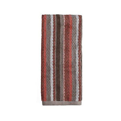 Coral Garden Stripe Hand Towel