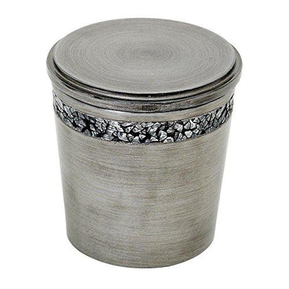 Ink Altair Cotton Ball Holder Pewter